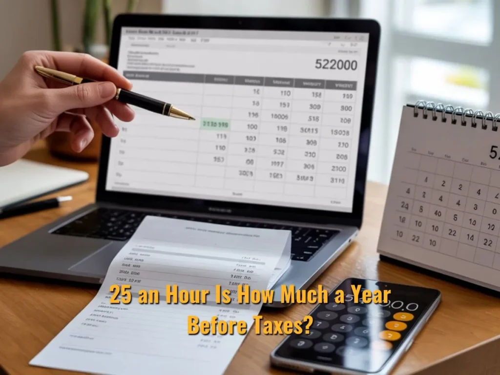 $25 an Hour Is How Much a Year Before Taxes?