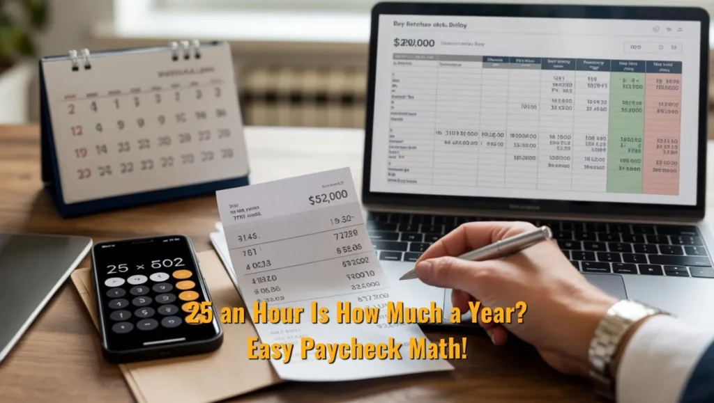 25 an Hour Is How Much a Year? Easy Paycheck Math!