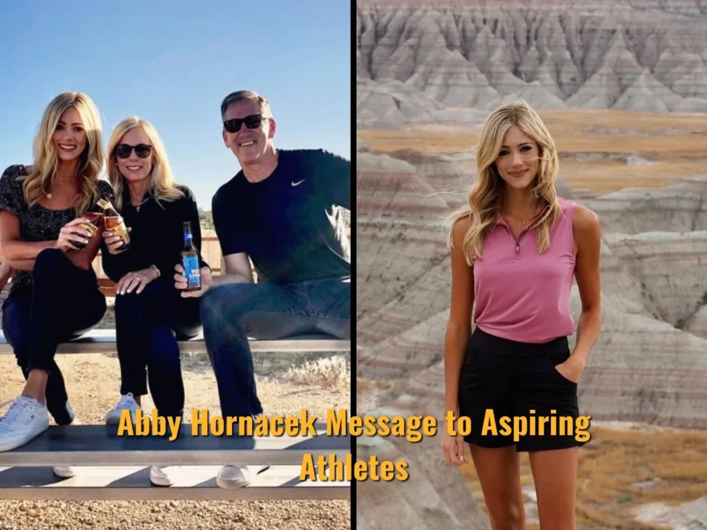Abby Hornacek's Message to Aspiring Athletes