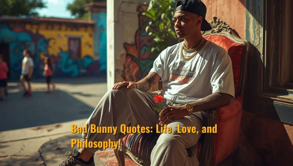Bad Bunny Quotes: Life, Love, and Philosophy!