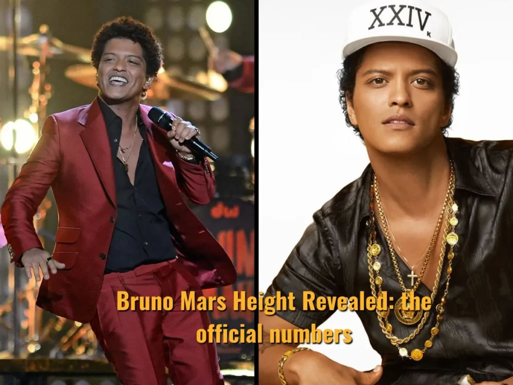 Bruno Mars Height Revealed: The Official Numbers