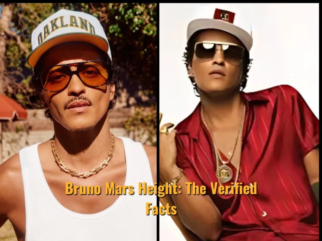 Bruno Mars Height: The Verified Facts