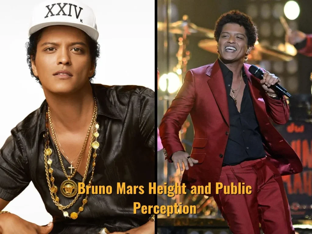 Bruno Mars Height and Public Perception