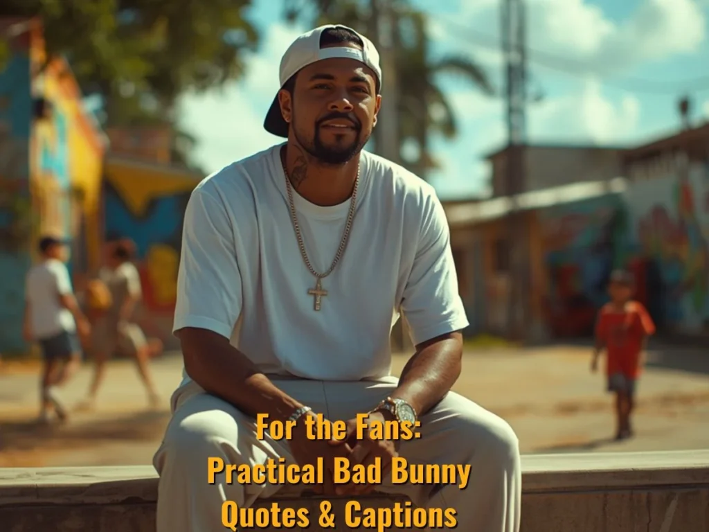 For the Fans: Practical Bad Bunny Quotes & Captions