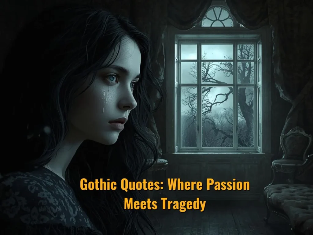 Gothic Quotes: Where Passion Meets Tragedy