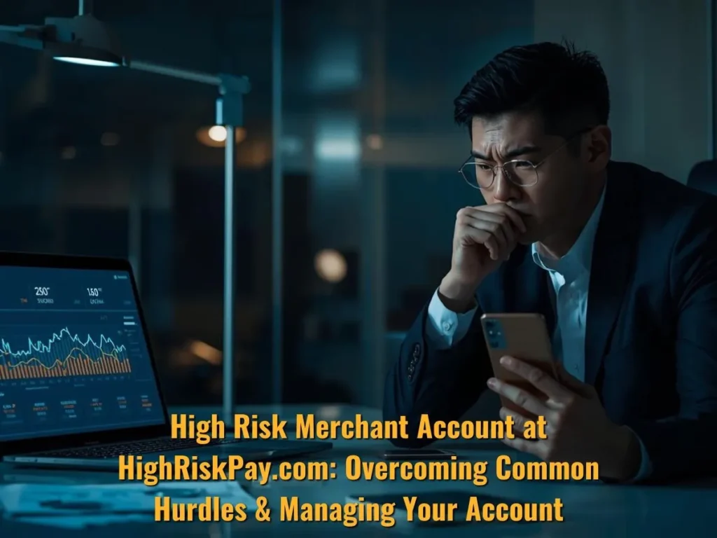 High Risk Merchant Account at HighRiskPay.com Overcoming Common Hurdles & Managing Your Account