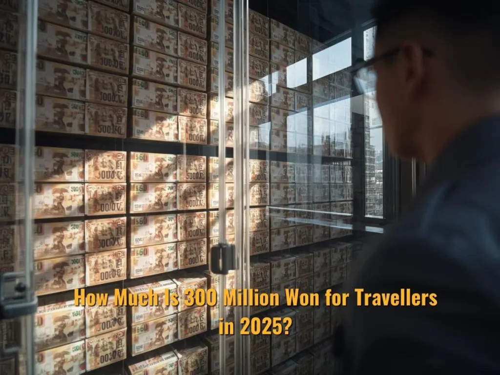 How Much Is 300 Million Won for Travellers in 2025?