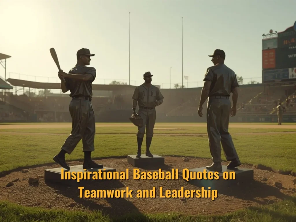 Inspirational Baseball Quotes on Teamwork and Leadership