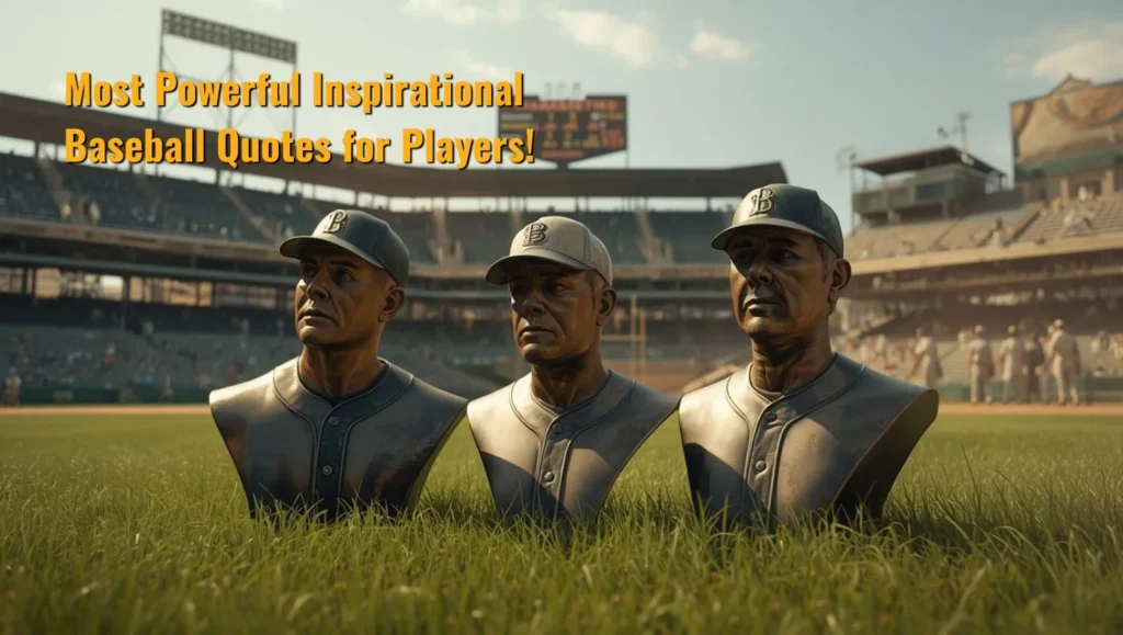 Most Powerful Inspirational Baseball Quotes for Players!
