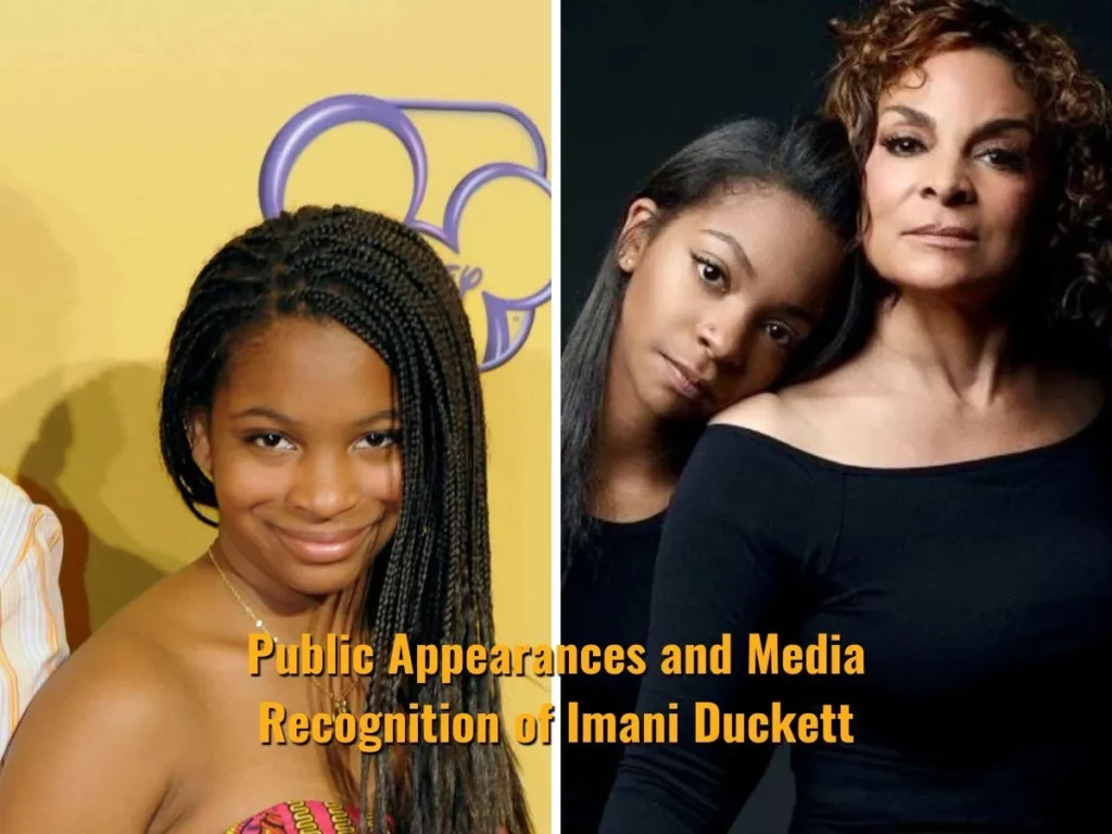 Public Appearances and Media Recognition of Imani Duckett