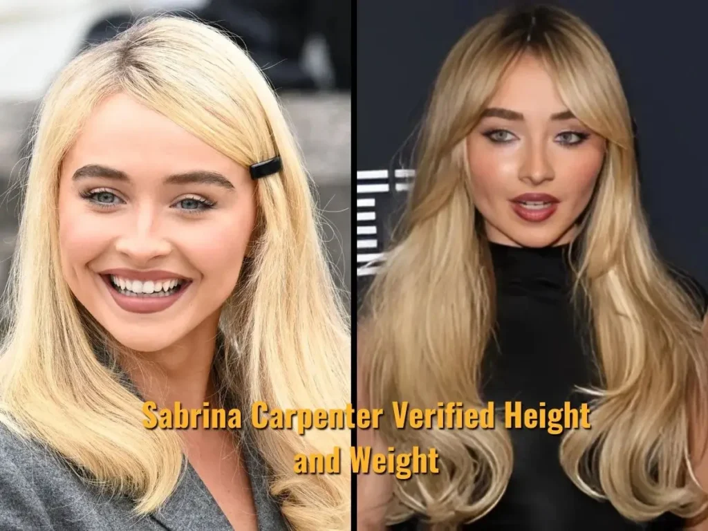 Sabrina Carpenter Verified Height and Weight
