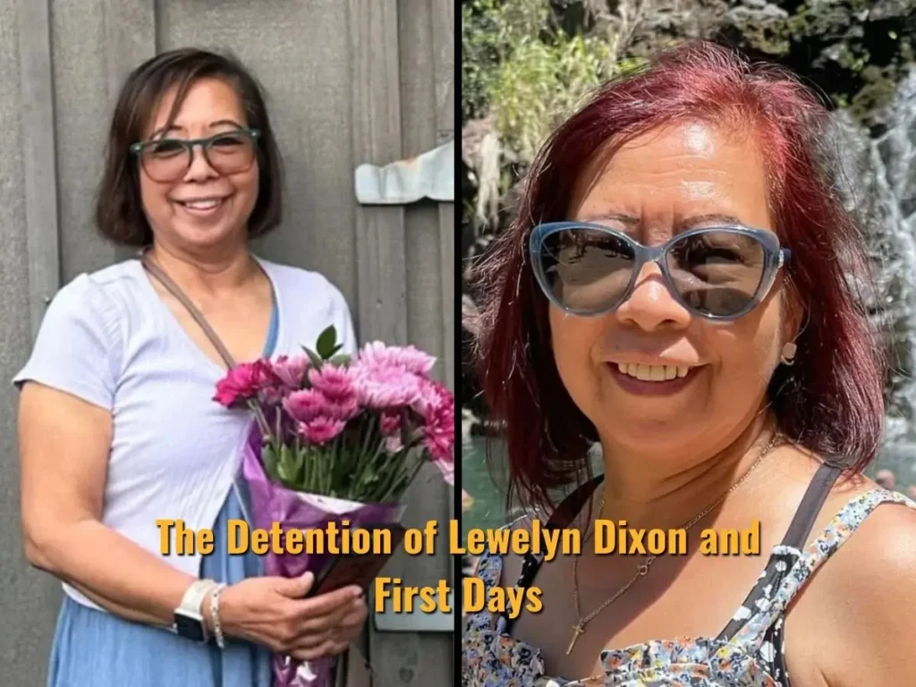 The Detention of Lewelyn Dixon and the First Days