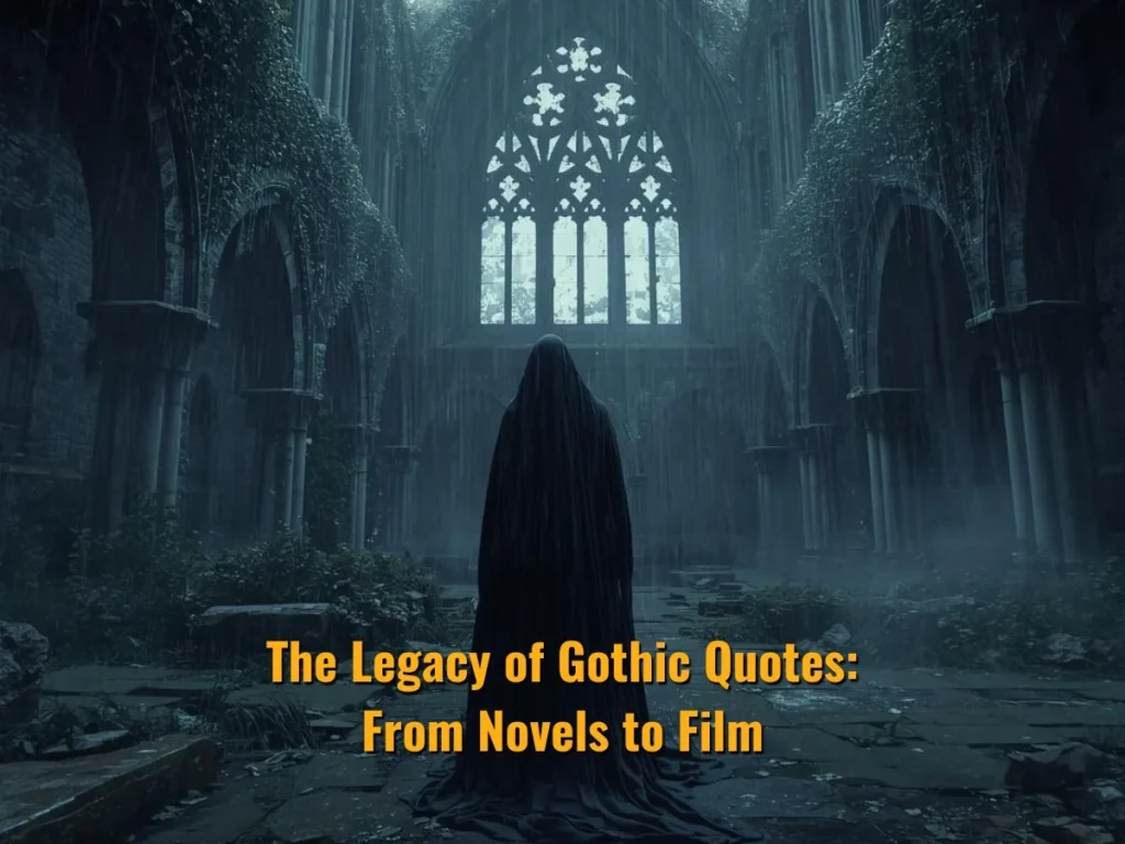 The Legacy of Gothic Quotes: From Novels to Film