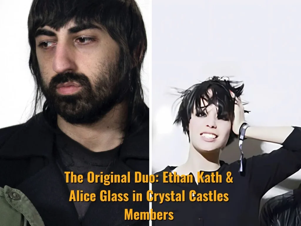 The Original Duo Ethan Kath & Alice Glass in Crystal Castles Members