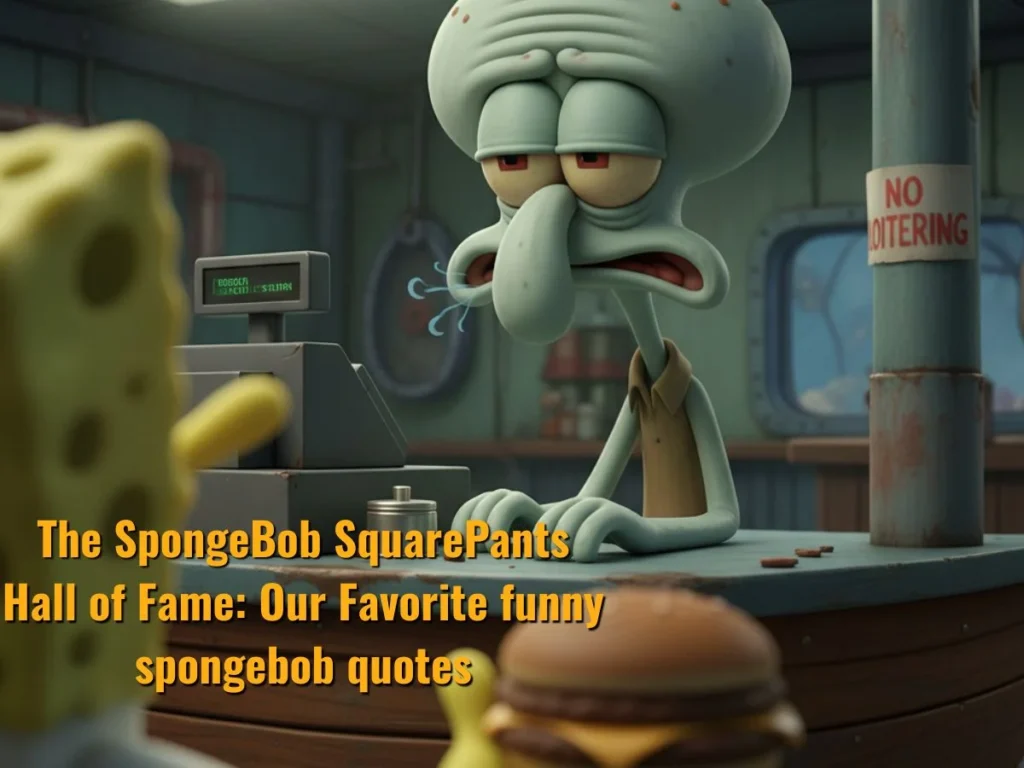 The SpongeBob SquarePants Hall of Fame: Our Favorite funny spongebob quotes