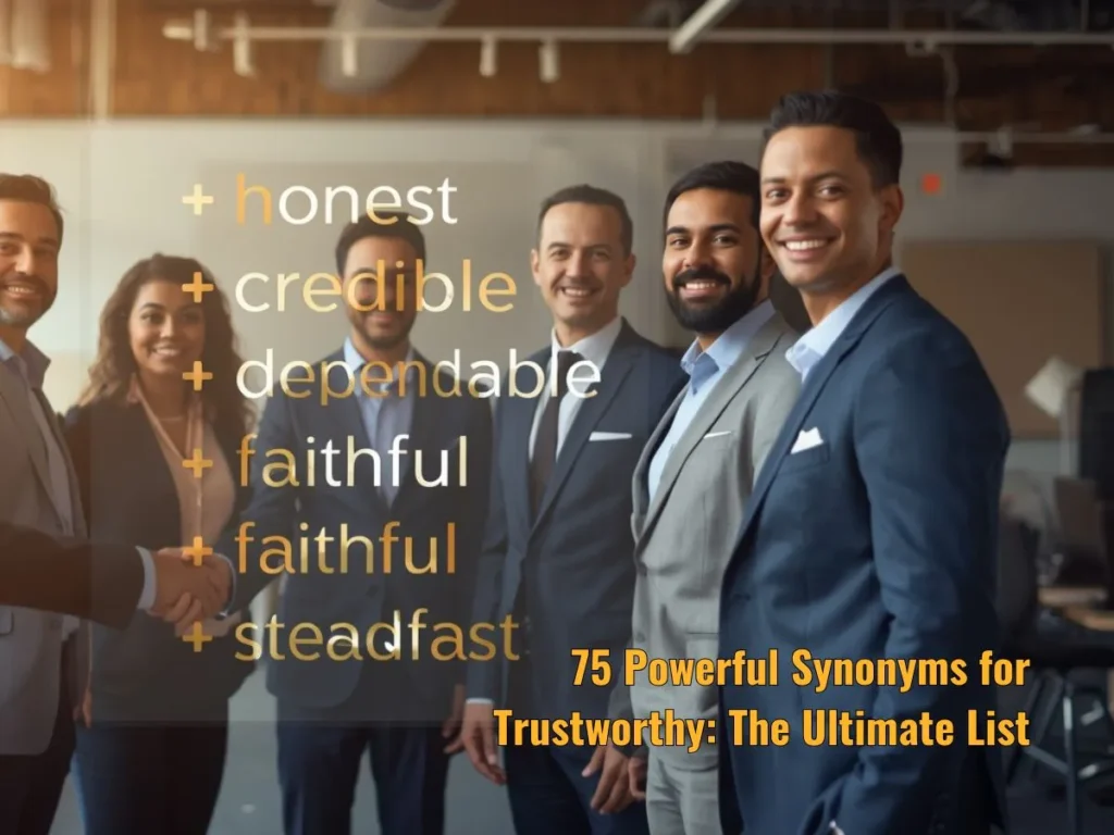 75 Powerful Synonyms for Trustworthy: The Ultimate List