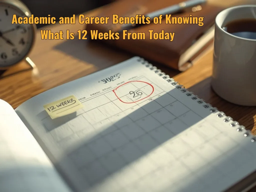 Academic and Career Benefits of Knowing What Is 12 Weeks From Today