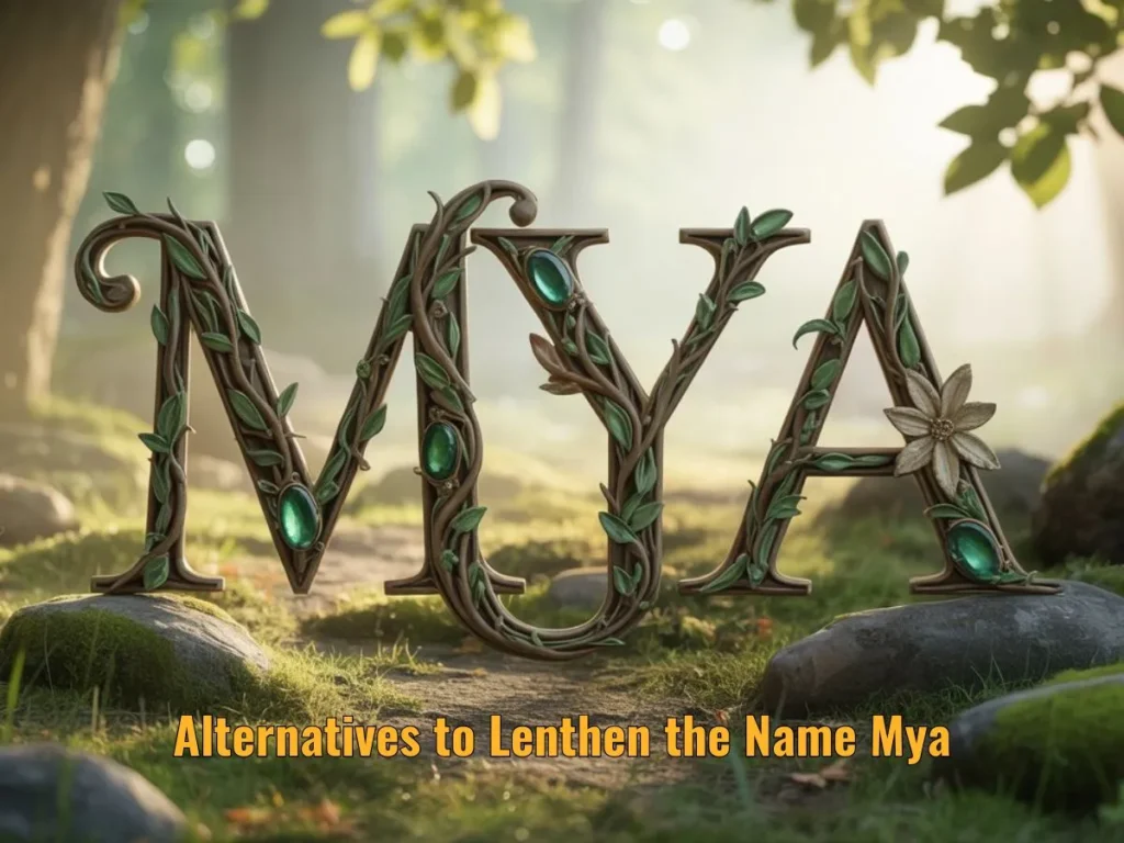 Alternatives to Lenthen the Name Mya