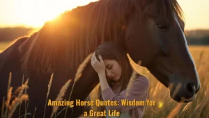 Amazing Horse Quotes: Wisdom for a Great Life