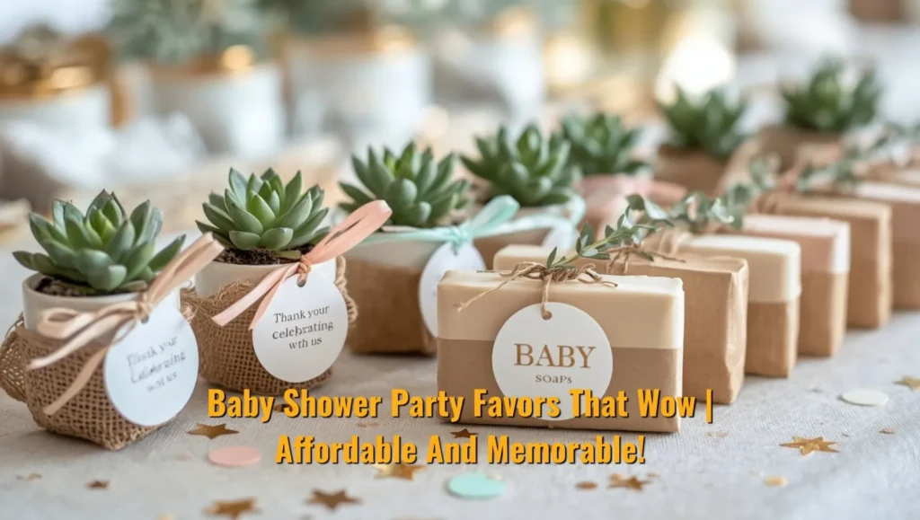 Baby Shower Party Favors That Wow | Affordable And Memorable!