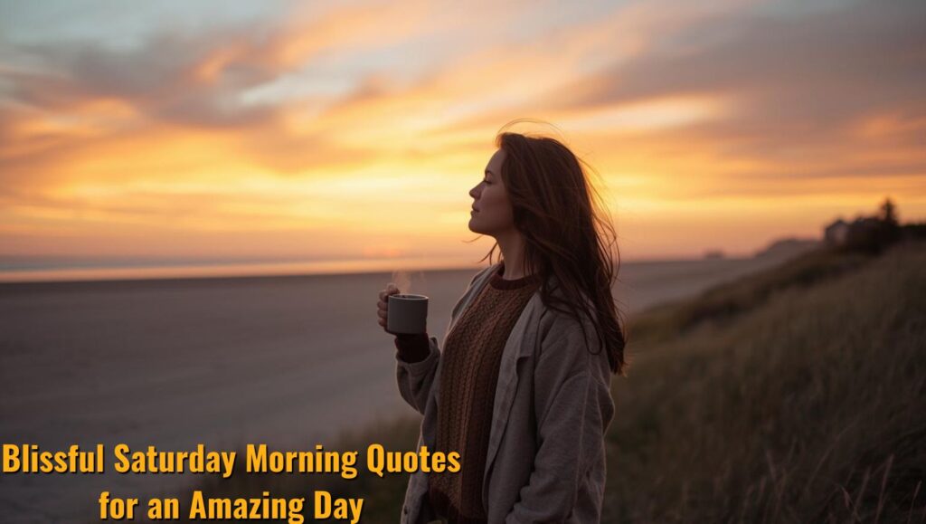 Blissful Saturday Morning Quotes for an Amazing Day!