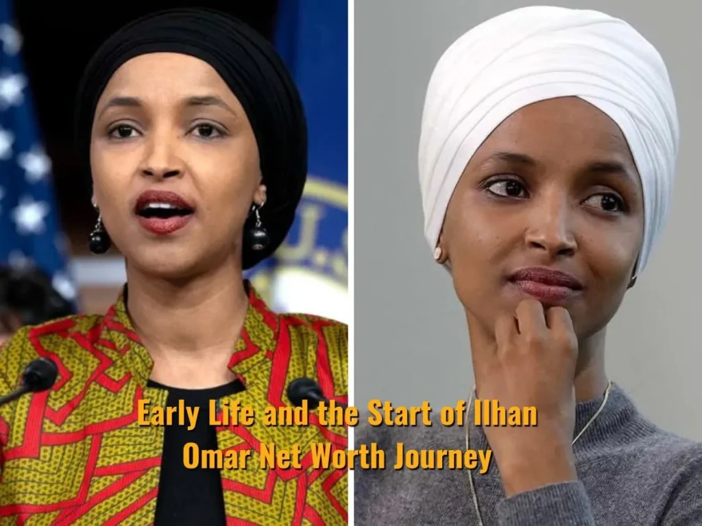 Early Life and the Start of Ilhan Omar Net Worth Journey