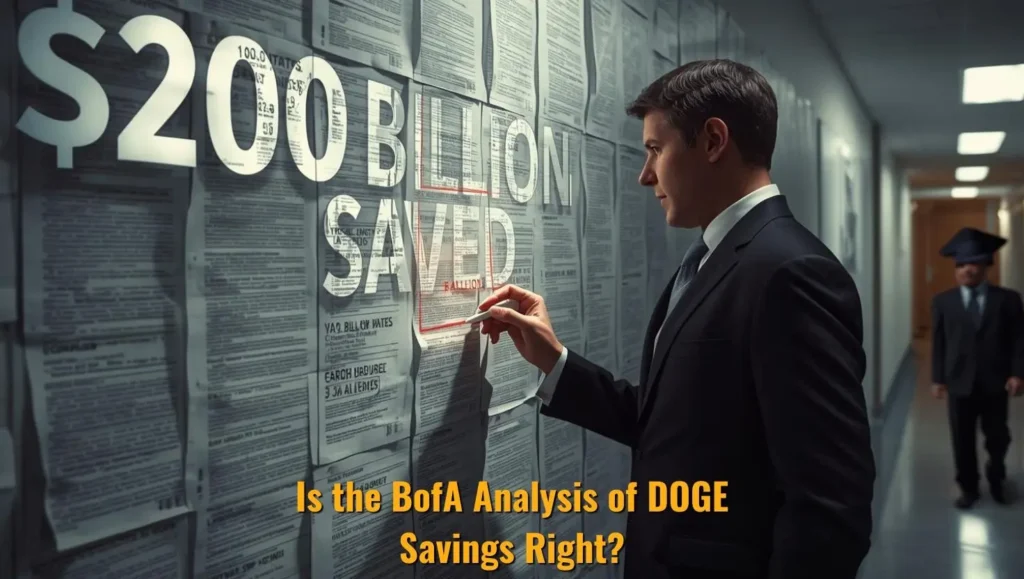 Is the BofA Analysis of DOGE Savings Right?
