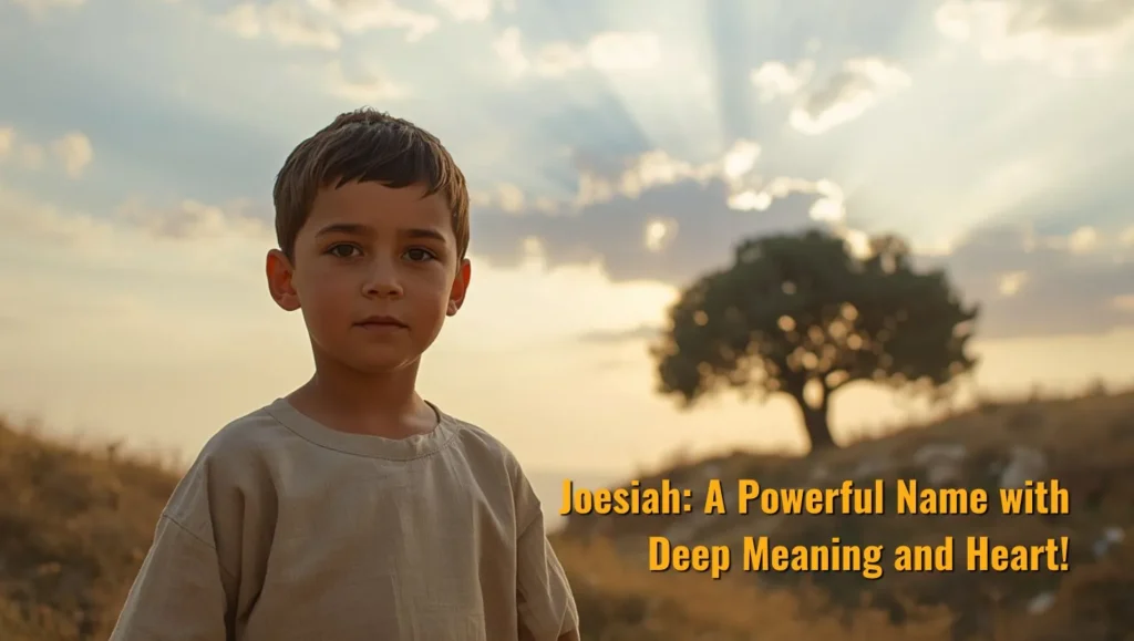 Joesiah: A Powerful Name with Deep Meaning and Heart!