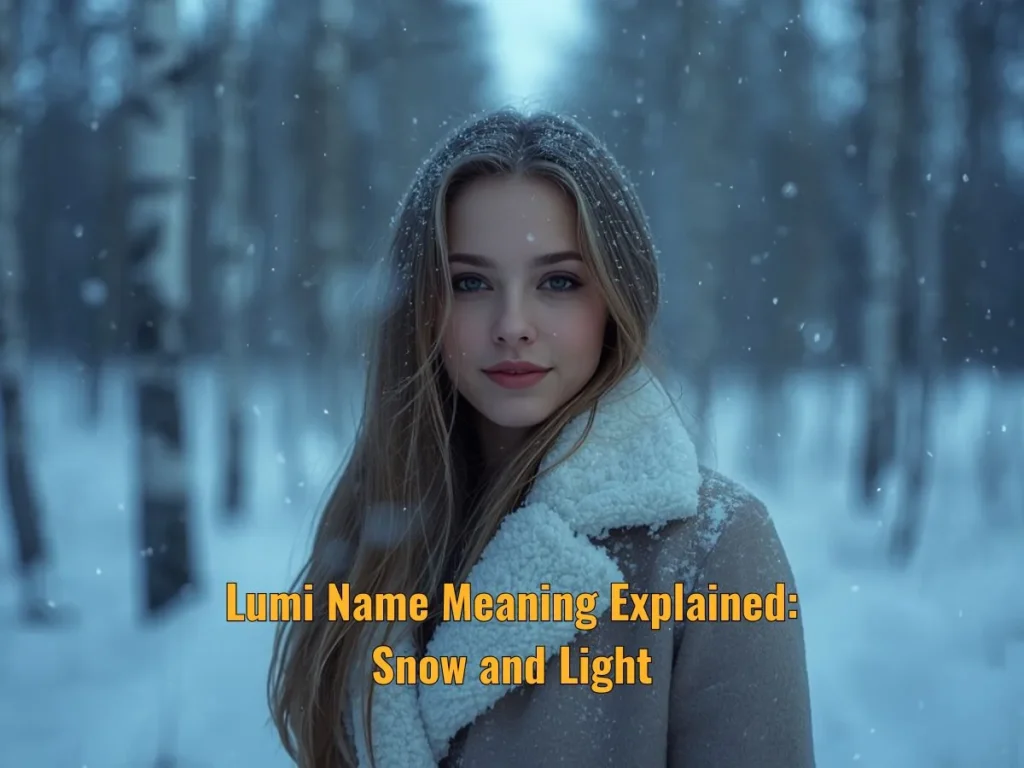 Lumi Name Meaning Explained: Snow and Light