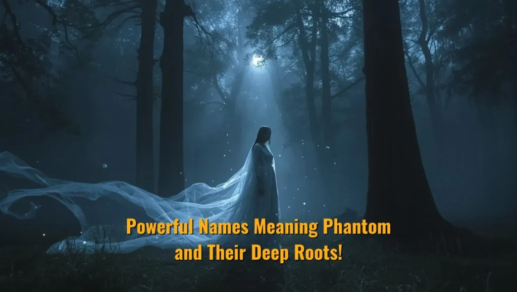 Powerful Names Meaning Phantom and Their Deep Roots!