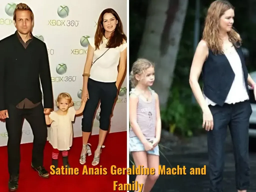 Satine Anais Geraldine Macht and Family
