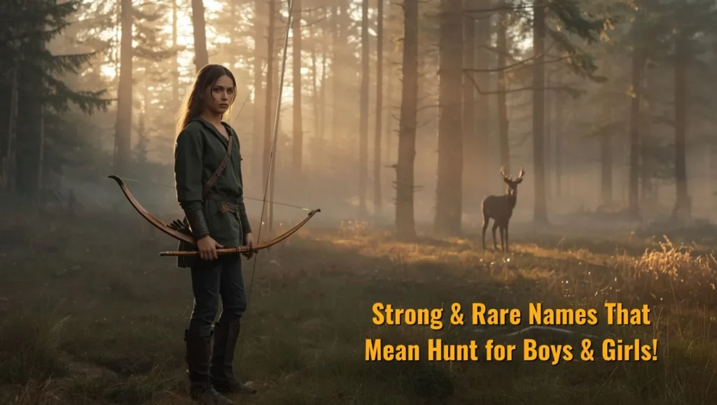 Strong & Rare Names That Mean Hunt for Boys & Girls!