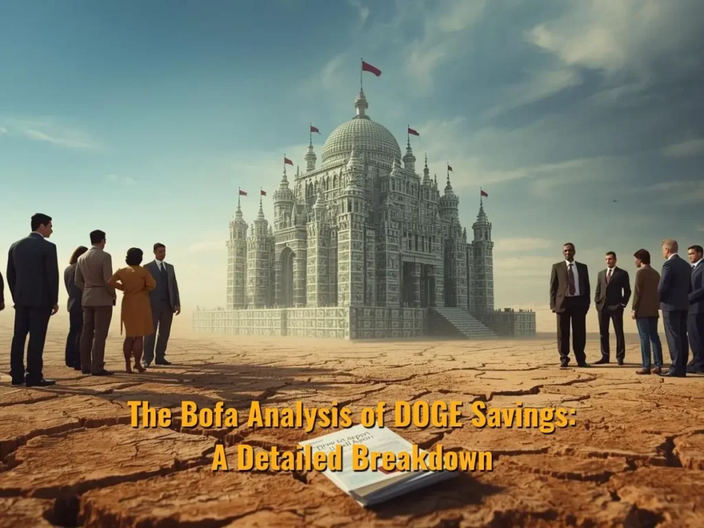 The Bofa Analysis of DOGE Savings: A Detailed Breakdown