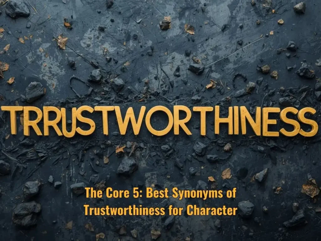 The Core 5: Best Synonyms of Trustworthiness for Character