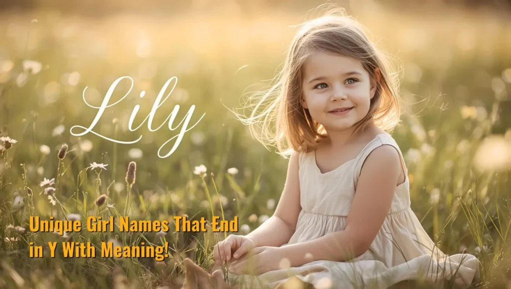 Unique Girl Names That End in Y With Meaning!