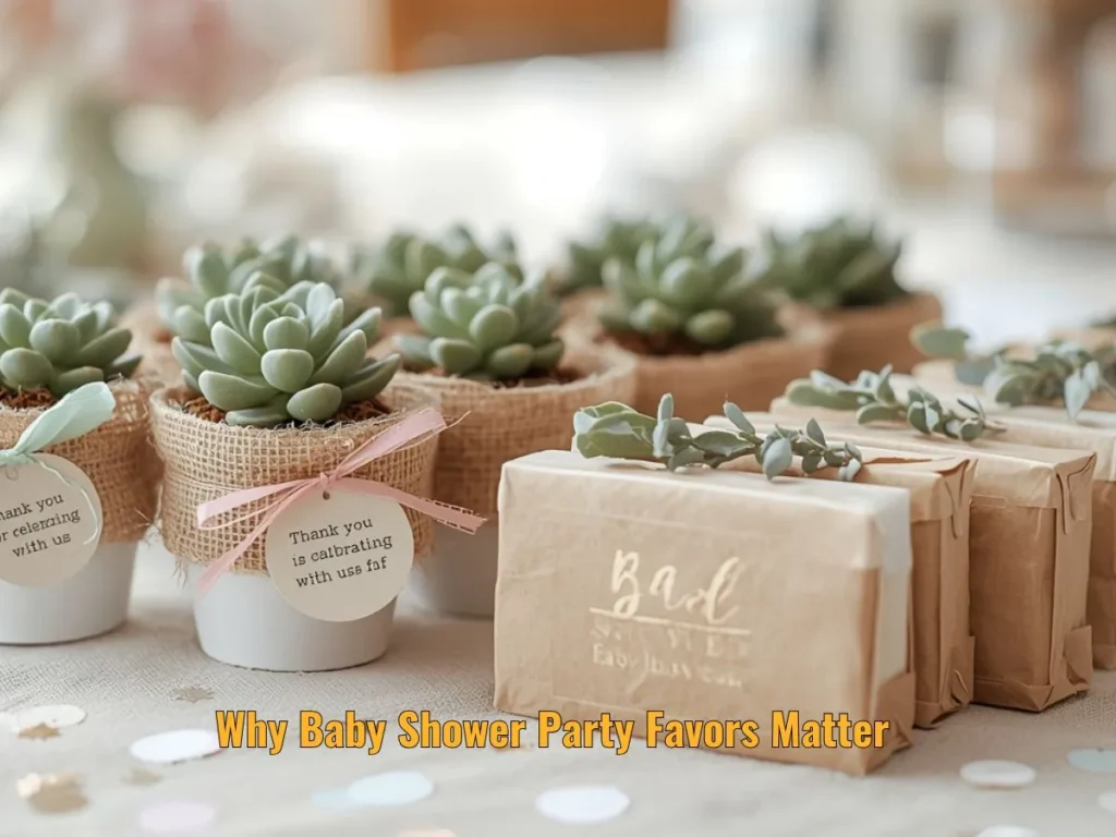 Why Baby Shower Party Favors Matter