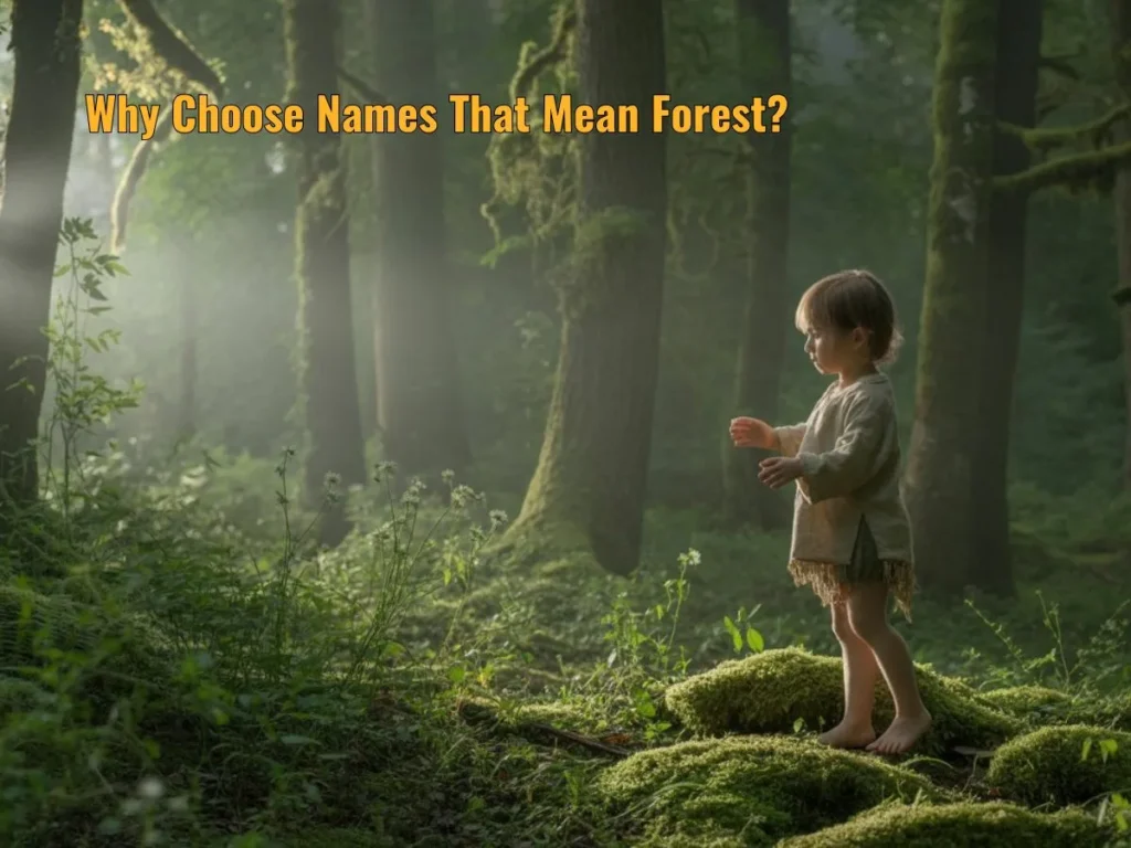 Why Choose Names That Mean Forest?