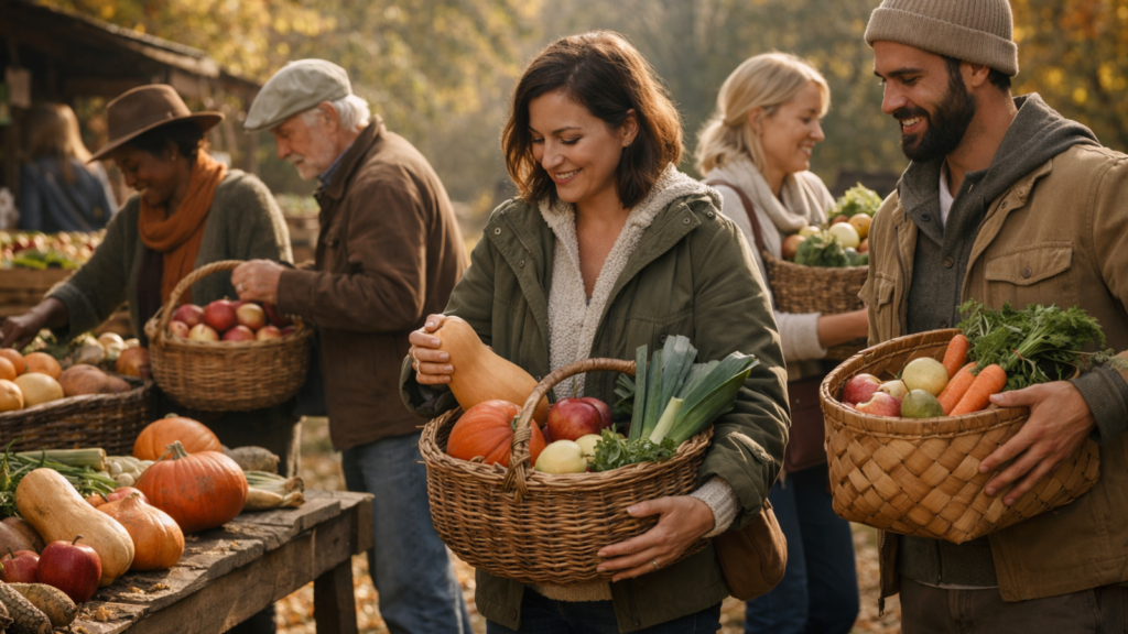 Harvest Sustainably: Embrace October with Eco-Friendly Baskets in Hand
